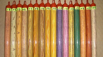 PVC Coated Wood Broom Handle/Various Broom Handle
