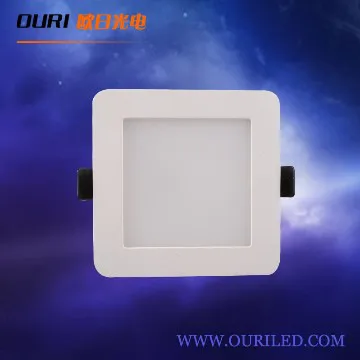 Square 6W modern led downlights