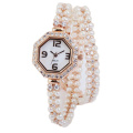 Custom made Pearls bracelet Jewelry watch
