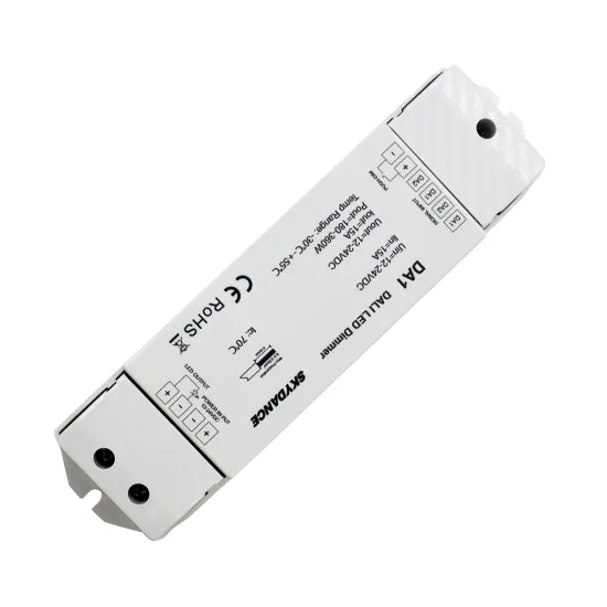 DA1 DC12-24V 10A 1 Channel DALI Receiver LED Dimmer with Push-dim Switch