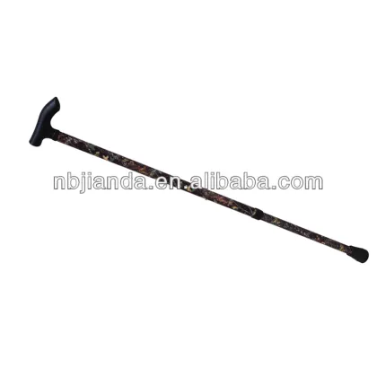 Ninghai jianda folding Aluminum custom Design elderly Crutch walking canes and sticks