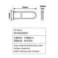 barra de inodoro de acero inoxidable para ancianos discapacitados