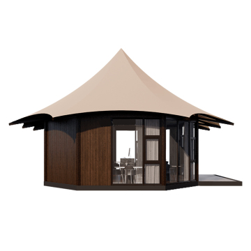 Flexible Installation Outdoor Glamping Family Hotel Tent