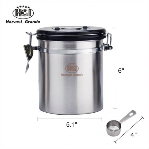 16oz Coffee Storage Canister Airtight