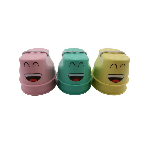 Children Smile plastic Stilts for outdoor