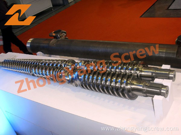 Double Screw Barrel Conical Twin Screw Barrel PVC Pipe/Sheet/Profile