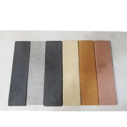 Facade Slate Stone Flexible Clay Wall Cladding Ceramic Ttiles Dry Wall