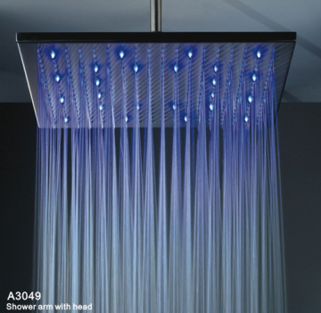 shower head with LED