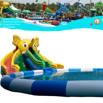 Factory Direct Inflatable Water Slide: Home Business Entertainment Elephant Model