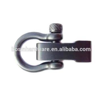 Fashion High Quality Metal Adjustable Shackle With Clevis Pin