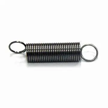 Custom Stainless Steel Tension Spring with Coil and Pullback Features