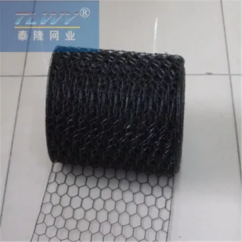 Hexagonal wire netting PVC coated