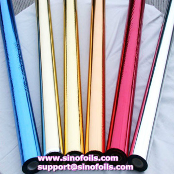 Hot stamping foil for generic type for paper cardboard plastics
