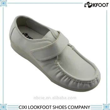 Hot sale white high quality unique nurse shoes