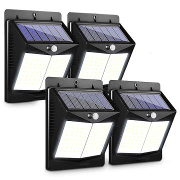 Nuova luce di sicurezza solare con sensore di movimento e lampada a parete: una soluzione di illuminazione esterna interattiva
