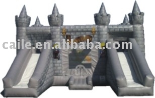 Inflatable slides