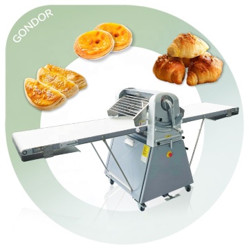Βιομηχανική Masa Laminadora για Pastelería - Hojaldre, Roti και Croissant Machine