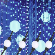 3D LED Ball String Gordijn voor Bar Club