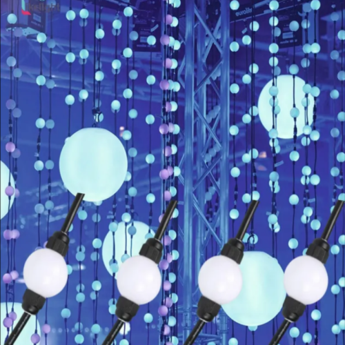3D LED Ball String Curtain for Bar Club