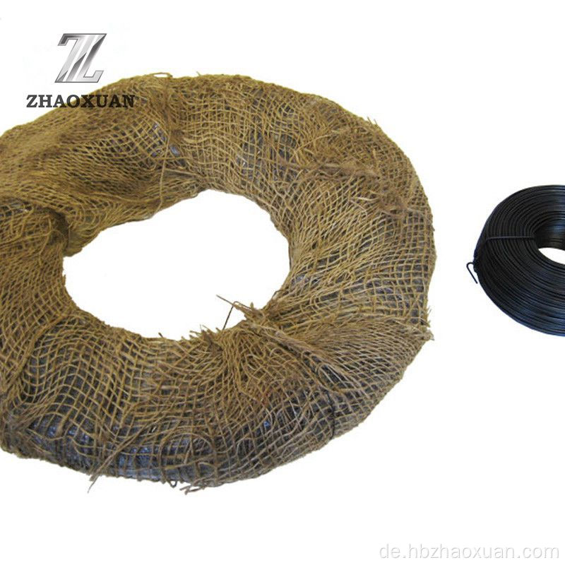 Verzinktes schwarz geglühtes Eisendraht -Web -Bindungsdraht