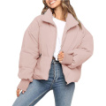 Women's Winter Long Sleeve Zip Puffer Jacket