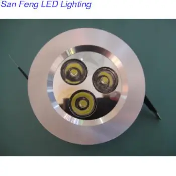 High power LED down light 3W good quality
