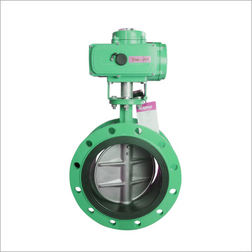 Small Size Electric Rubber Lined Butterfly Valve