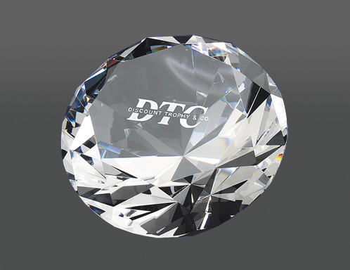 Presente de diamante de cristal popular