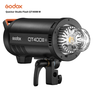Godox QT400III 400W High Speed Sync Studio Flash with 2.4G Wireless and LED Modeling Lamp