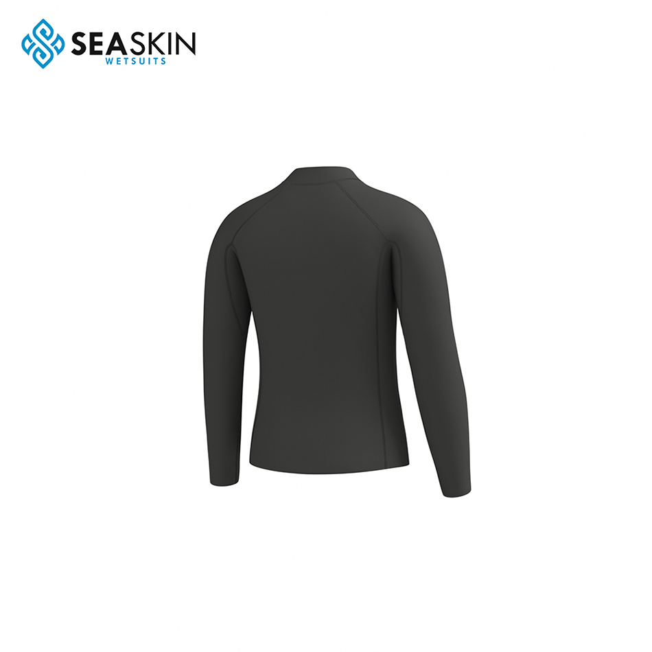 Roupa de neoprene de jaqueta masculina de mar Seaskin para mergulho para mergulho