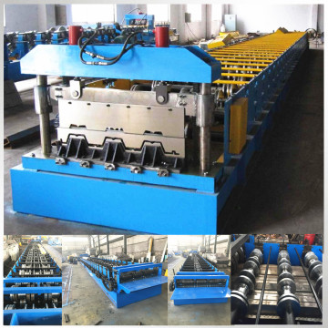 Galavanized steel deck sheet profile machine