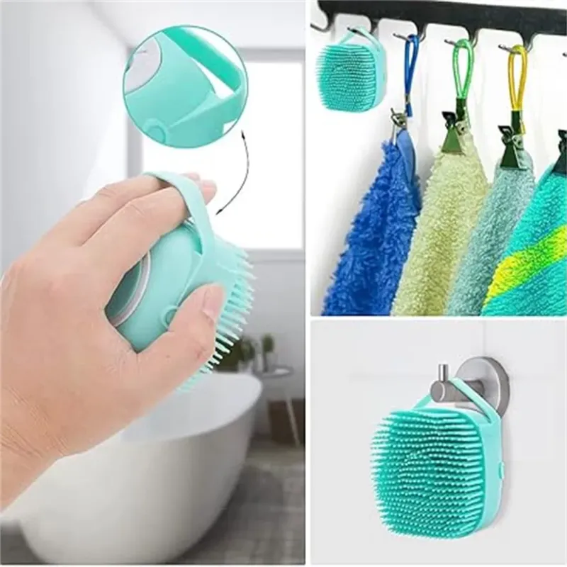 Pet Bath Massage Brush for Dogs and Cats