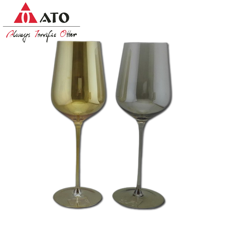 Cozinha de vidro de cozinha Crystal Reld Wine Glas