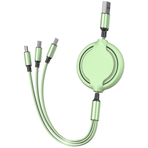 3 In 1 Retractable USB Charging Cable