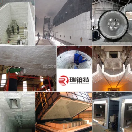 Ceramic Fiber Insulation Module - White Alumina Silicate