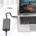 Usb Docking Station with Video Port 8-in-1 USB C Hub Docking Station Hub Adapter Supplier