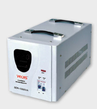 High Accuracy Full Automatic Ac Voltage Regulator , Sdr Relay Type