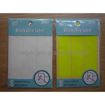 sticky note pad
