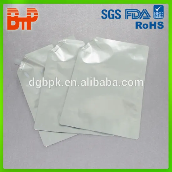 pritned foil pouch packaging