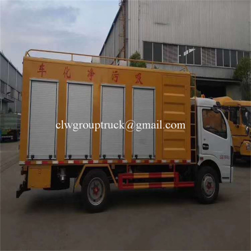 Dongfeng 2-4cbm 4X2 Vacuum Sewage Suction Truck