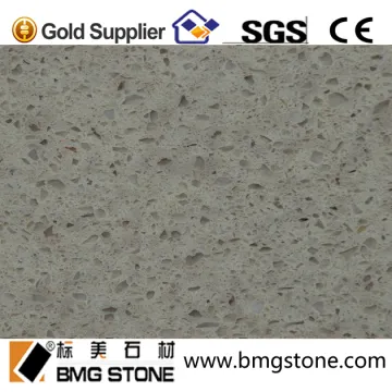 competitive building material grey quartz crystal stone tiles