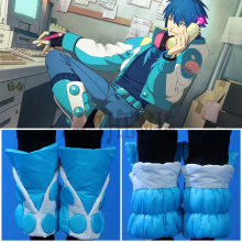 Athemis Dramatical Murder Seragaki Aoba shoe covers handcrafted hand-made winter costume parts and anime cosplay accessories