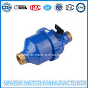 Blue Color Painting Volumetric Water Meter Dn15-25mm