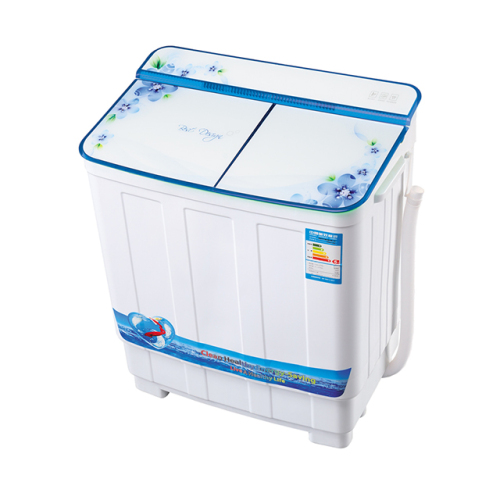 Blue Glass Cover 3.8KG Twin Tub Washing Machine