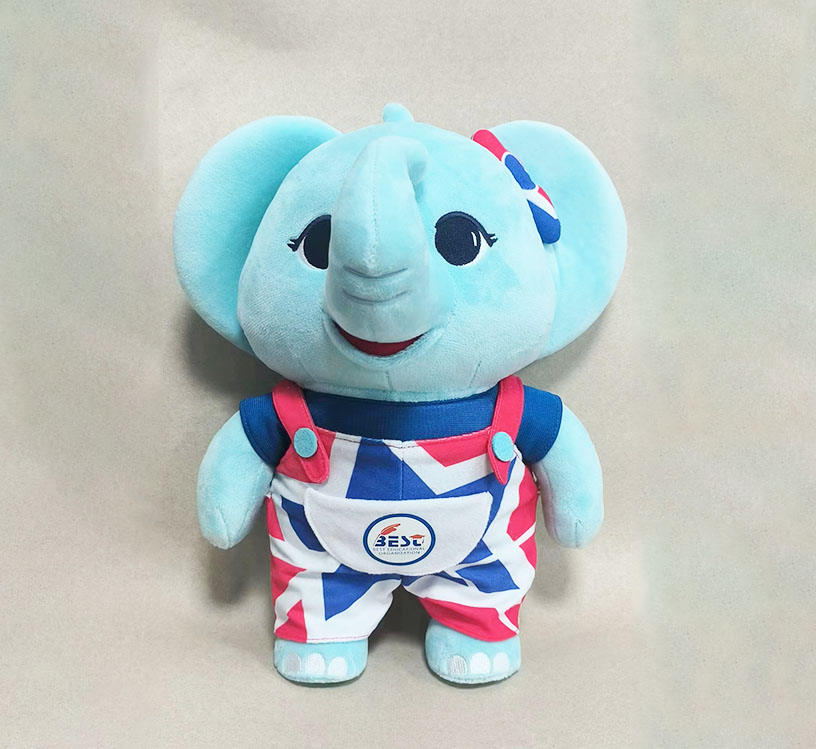 Blue Elephant stuffed animal