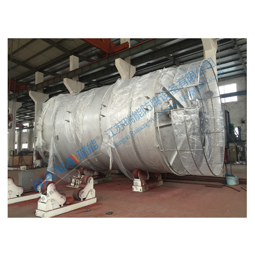 F40 lined steel tank for sulphuric acid