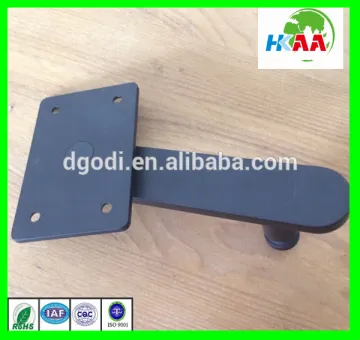 Modern Style Indoor Dual Latch Room Door Panel Handle Lock With Key
