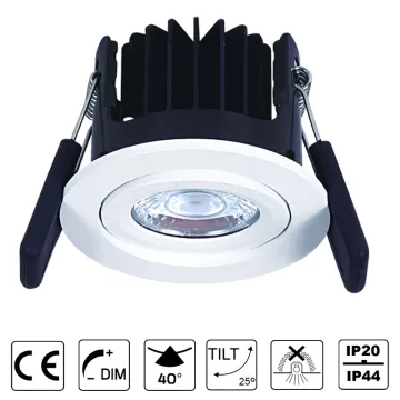 Small recessed led downlights