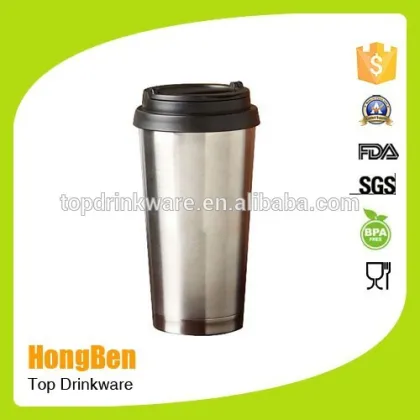 Double wall stainless steel thermos coffee mug coffee tumbler coffee cup