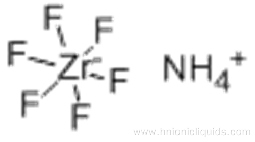 Ammonium hexafluorozirconate CAS 16919-31-6